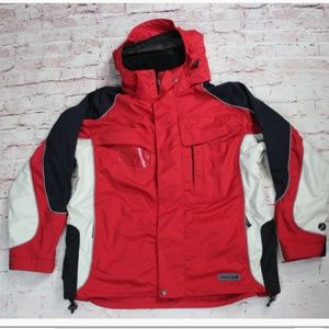 Men's Predator Ski Jacket Outer Coat Rede Sz Mediu